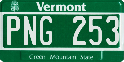 VT license plate PNG253