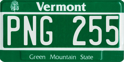 VT license plate PNG255