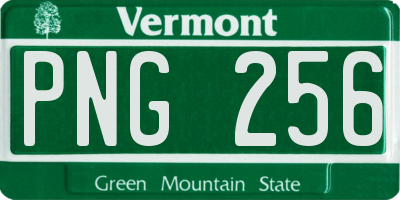 VT license plate PNG256