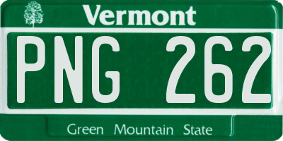 VT license plate PNG262