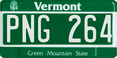 VT license plate PNG264