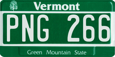 VT license plate PNG266