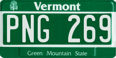 VT license plate PNG269