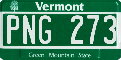 VT license plate PNG273