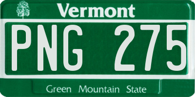 VT license plate PNG275