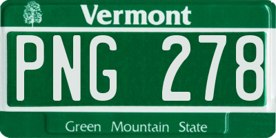 VT license plate PNG278