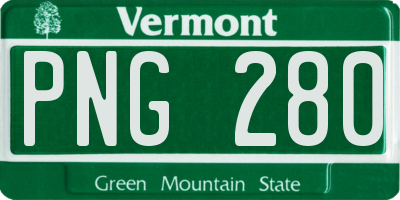 VT license plate PNG280