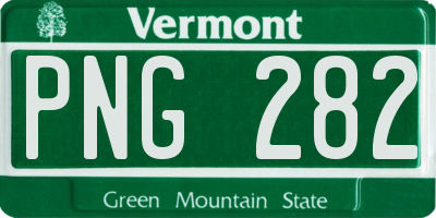 VT license plate PNG282