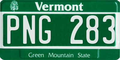 VT license plate PNG283