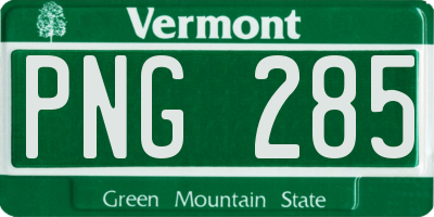 VT license plate PNG285