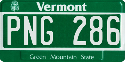 VT license plate PNG286