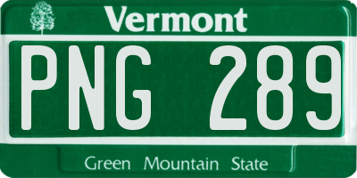 VT license plate PNG289