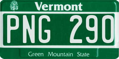 VT license plate PNG290