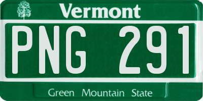 VT license plate PNG291