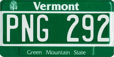 VT license plate PNG292