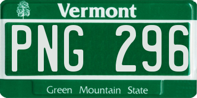 VT license plate PNG296