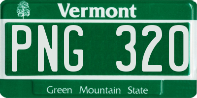 VT license plate PNG320