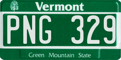 VT license plate PNG329