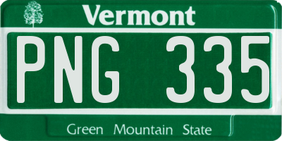 VT license plate PNG335