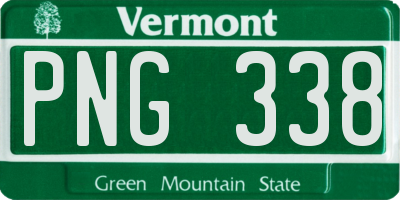 VT license plate PNG338