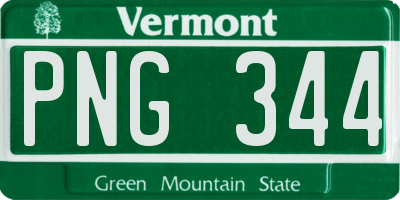 VT license plate PNG344