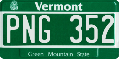 VT license plate PNG352