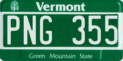 VT license plate PNG355