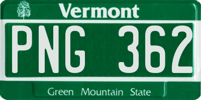 VT license plate PNG362