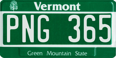 VT license plate PNG365