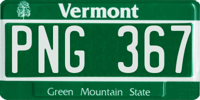 VT license plate PNG367