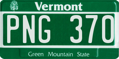VT license plate PNG370