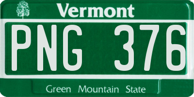 VT license plate PNG376