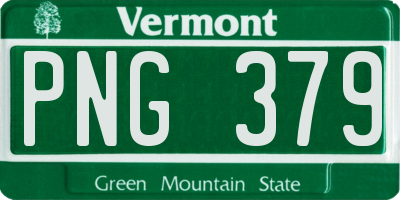 VT license plate PNG379