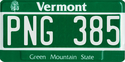 VT license plate PNG385