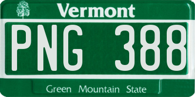VT license plate PNG388
