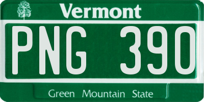 VT license plate PNG390