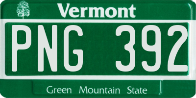 VT license plate PNG392