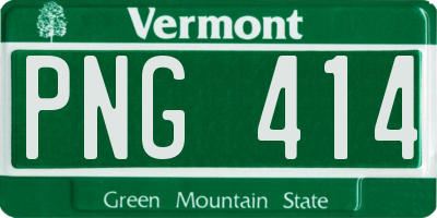 VT license plate PNG414