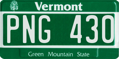 VT license plate PNG430