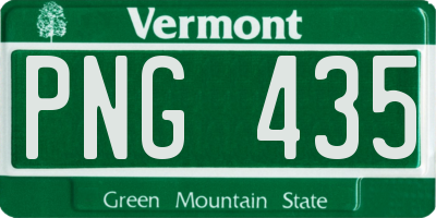 VT license plate PNG435