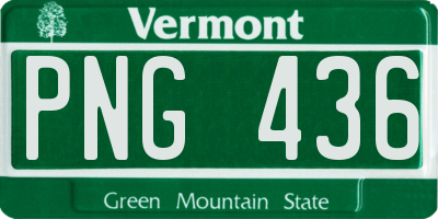 VT license plate PNG436
