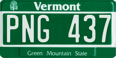 VT license plate PNG437