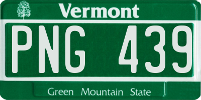 VT license plate PNG439