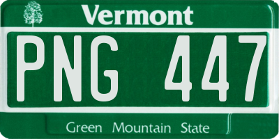 VT license plate PNG447