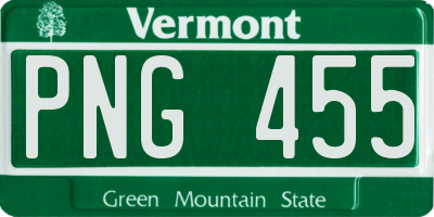 VT license plate PNG455
