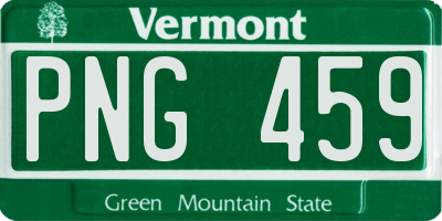 VT license plate PNG459