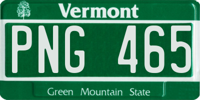 VT license plate PNG465