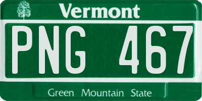 VT license plate PNG467