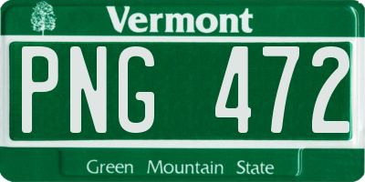 VT license plate PNG472