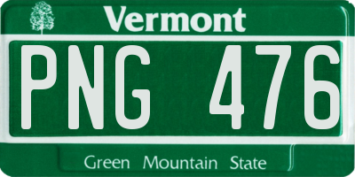 VT license plate PNG476
